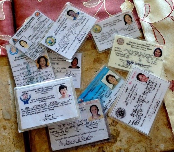 Senior Citizen Cards